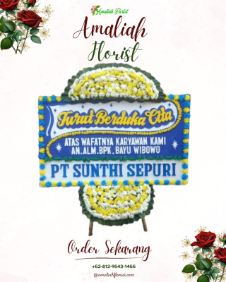 Papan Bunga Duka di Bontoala