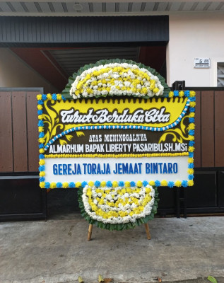 Papan Bunga Duka di Bontoala