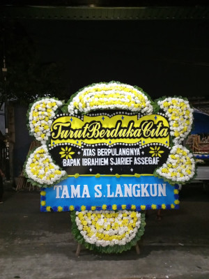 Papan Bunga Duka di Bontoala